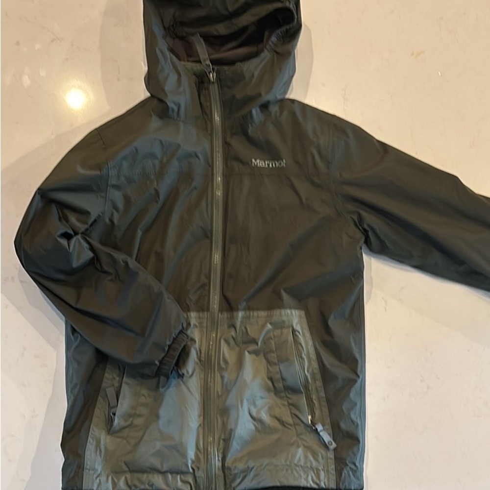 Marmot Kids' Green Hooded Jacket
